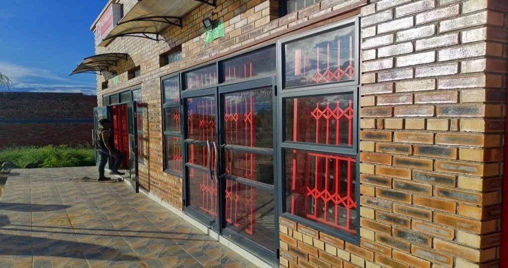 Exterior of commercial premises pictured in the TK property business archive